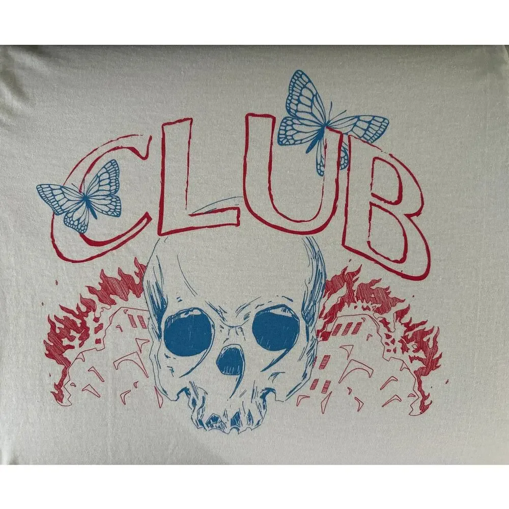 **🦋 999 Club Skull Tee - Juice WRLD Inspired (Size S)‎ 🦋**